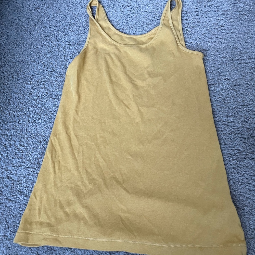Yellow Tank Top